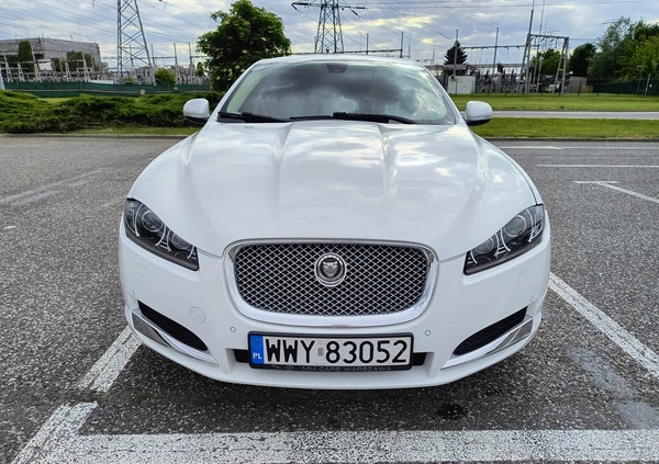 Jaguar XF cena 51900 przebieg: 251121, rok produkcji 2012 z Wyszków małe 211